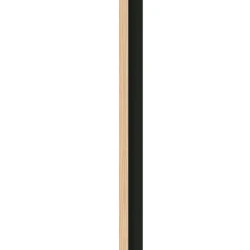 Планка левая LINERIO S-LINE NATURAL BLACK ( Дерево на черном фоне )