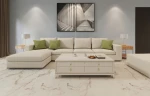 Кварцевый ламинат MSPC Stone Floor 2820-4 MР Бело-серый Мрамор на Otdelka1.ru