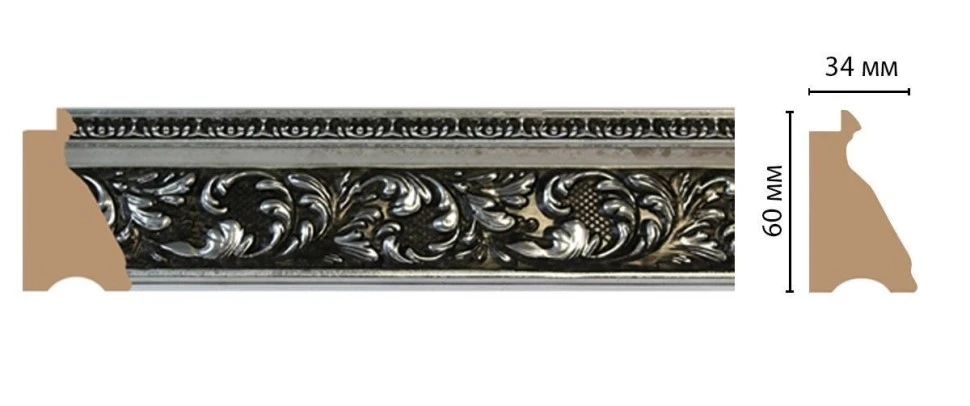 Багет Decomaster 587-1605B на otdelka1.ru