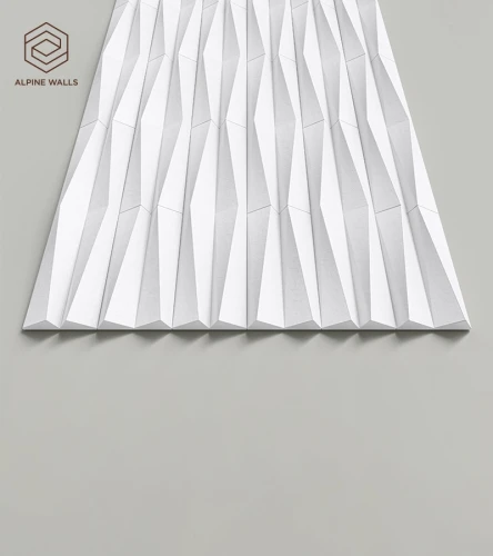 Декоративная панель Alpine Walls Geometrium ECOGR0205W Белый на otdelka1.ru
