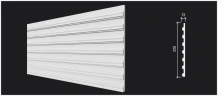 Стеновая панель 3D Decor Dizayn DD922 3м на otdelka1.ru
