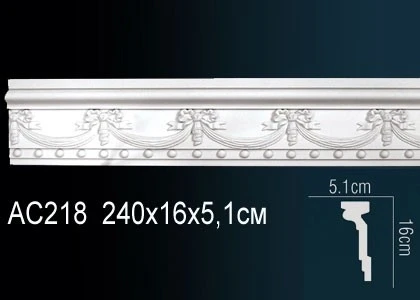 Молдинг с рисунком Perfect / Перфект AC218 на Otdelka1.ru