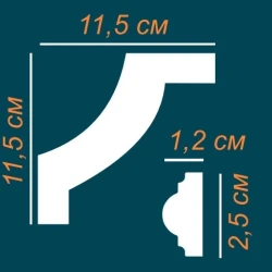 Угловой элемент Perfect / Перфект P35-1