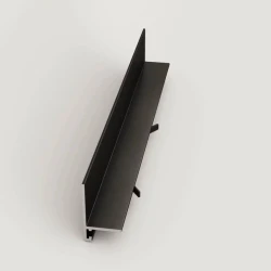 Микроплинтус Laconistiq Micro L Черный анодированный