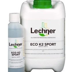 2K Полиуретановый лак для спортивного паркета Lechner Eco K2 Sport 5.5л