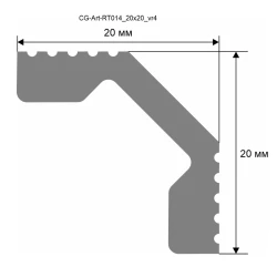 Карниз Artiva RT014