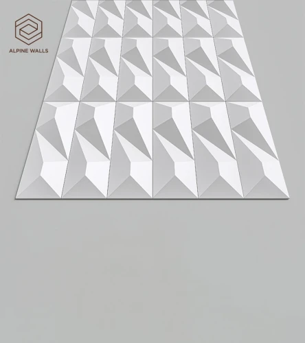 Декоративная панель Alpine Walls Geometrium ECOGR0206W Белый на Otdelka1.ru