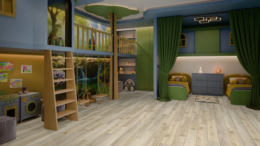 Виниловый Ламинат Деми флор / Damy floor Family Дуб Кавказский на Otdelka1.ru