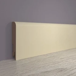 Плинтус МДФ 80 мм Bonkeel Айвори