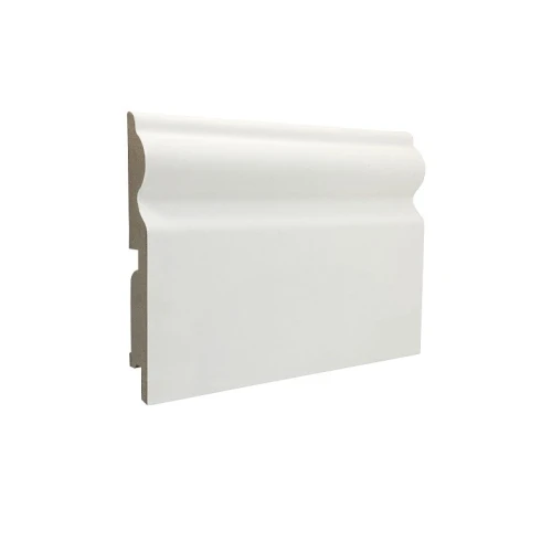 Плинтус МДФ Белый ламинированный Finitura Dekor RF 115x16 на otdelka1.ru