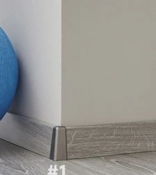 Угол внешний к плинтусу Кронотекс / Kronotex