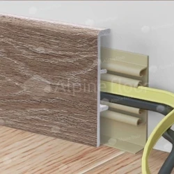 Плинтус Alpine Floor Rico Concept 80 Дуб Каньон Кремовый