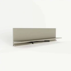 Микроплинтус Laconistiq Micro L Шампань анодированный