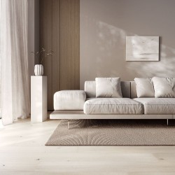 Кварцевый паркет Quartz Parquet Престиж 1258-11 Дуб Белый шоколад