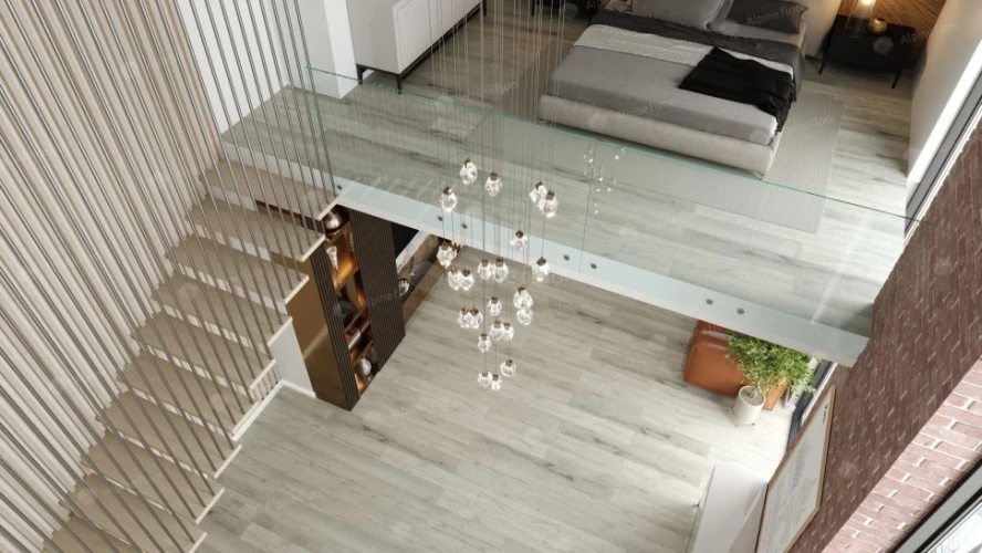 Виниловый Ламинат Alpine floor Premium XL ABA Eco 7-22 Дуб Серебряный на Otdelka1.ru