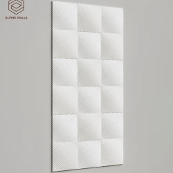 Декоративная панель Alpine Walls Geometrium ECOGR0207W Белый