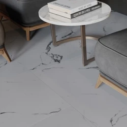 Кварц-виниловый ламинат Vinilam Ceramo Stone 83444 Итальянский мрамор