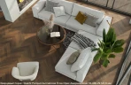 Кварцевый паркет Quartz Parquet Английская елка 5/0.6 мм 33-400-29 Орех Американский на otdelka1.ru