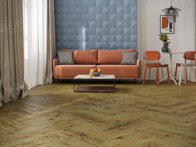 Ламинат Norland Herringbone Elegant LF303-14 Дуб Скай на Otdelka1.ru