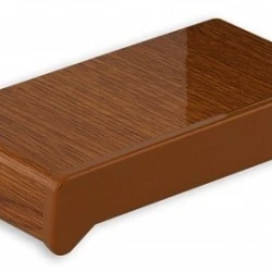 Подоконник пластиковый ПВХ Мюллер / Moeller Золотой дуб глянцевый