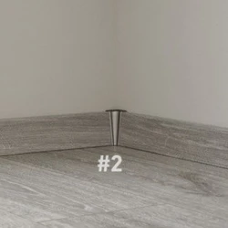 Угол внутренний к плинтусу Кронотекс / Kronotex