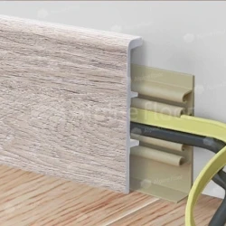 Плинтус Alpine Floor Rico Concept 80 Дуб Латте
