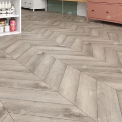 Кварц-виниловая плитка Alpine floor Chevron Eco 20-8 Дуб Исида