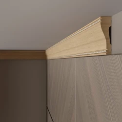 Плинтус Cosca потолочный 60 миндаль 192-11