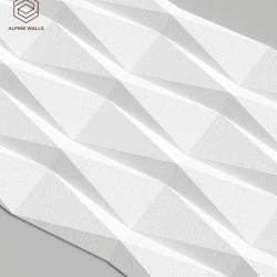 Декоративная панель Alpine Walls Geometrium ECOGR0208W Белый