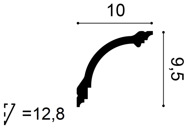 Карниз Orac decor CB512