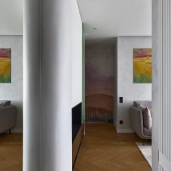 Кварцевый паркет Quartz Parquet Английская елка 5/0.6 мм 33-419 Дуб Карельский