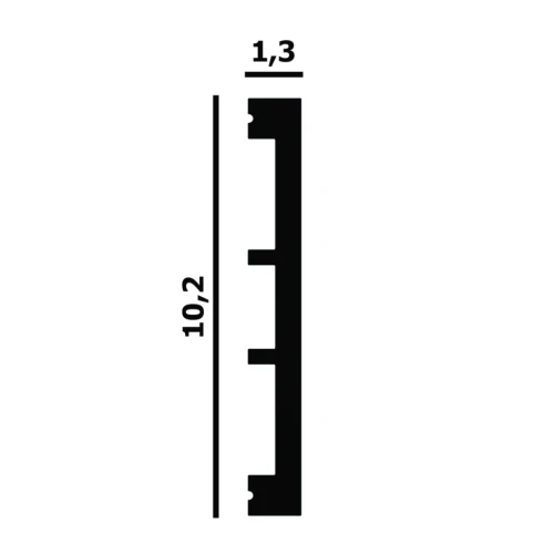 Молдинг Perfect / Перфект P75 на otdelka1.ru