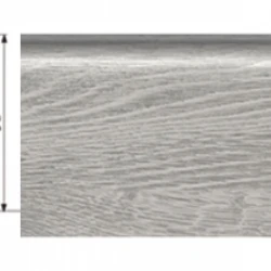 Плинтус Corkstyle Castle Oak White