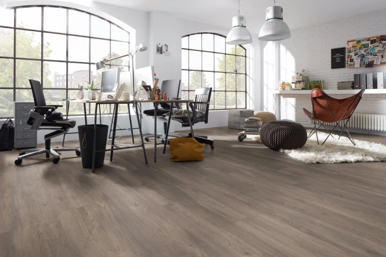 Ламинат Кронотекс / Kronotex Exquisit plus D6013 Дуб Эльба серебряный на otdelka1.ru