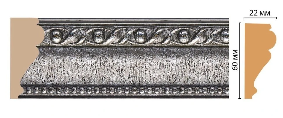 Молдинг Decomaster 161-44 на otdelka1.ru