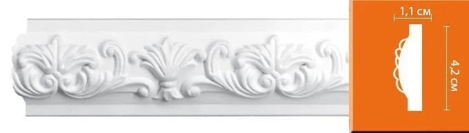 Молдинг Decomaster 98302 на Otdelka1.ru