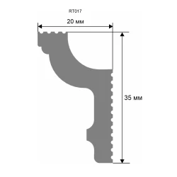 Карниз Artiva RT017