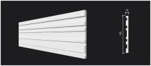 Стеновая панель 3D Decor Dizayn DD924 3м на otdelka1.ru