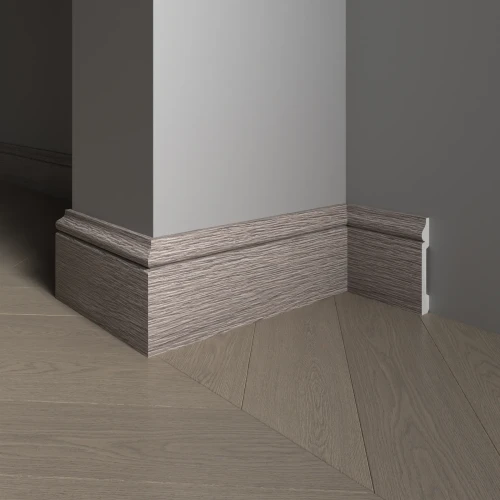 Плинтус полимерный Decor Dizayn 005-80SH на otdelka1.ru