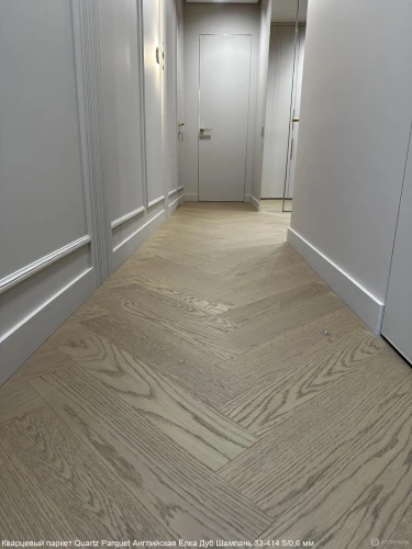 Кварцевый паркет Quartz Parquet Английская елка 5/0.6 мм 33-414 Дуб Шампань на Otdelka1.ru