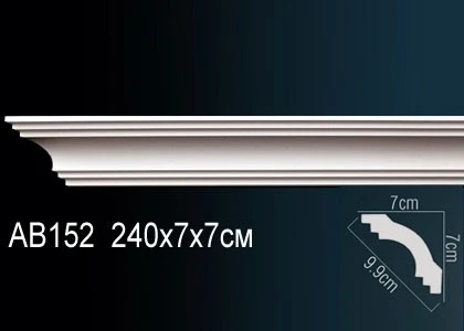 Карниз Perfect / Перфект AB152F на Otdelka1.ru