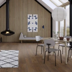 Паркетная доска Boen Дуб Antique Brown Espressivo