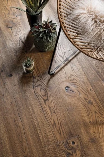 Паркетная доска Boen Дуб Antique Brown Espressivo на Otdelka1.ru