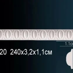 Молдинг с рисунком Перфект AC220F
