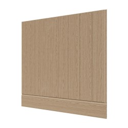 Скандинавская стеновая панель МДФ Ликорн Дуб Янтарный