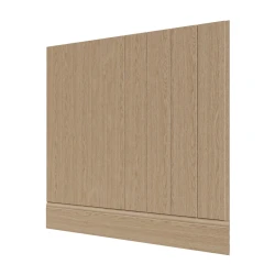 Скандинавская стеновая панель МДФ Ликорн Дуб Янтарный