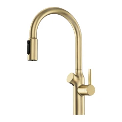 Смеситель кухонный Oulin OL-8018 Matt Gold