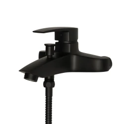 Смеситель Royce Про RCM-120503BL для ванны и душа, черный