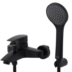 Смеситель Royce Про RCM-120503BL для ванны и душа, черный