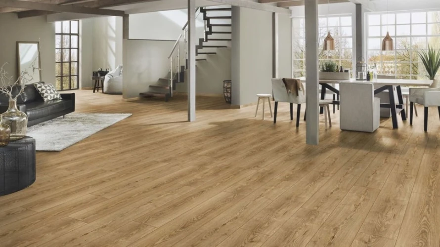 Ламинат Кроношпан / Kronospan Super Natural Classic K483 Antique Sterling Oak на Otdelka1.ru